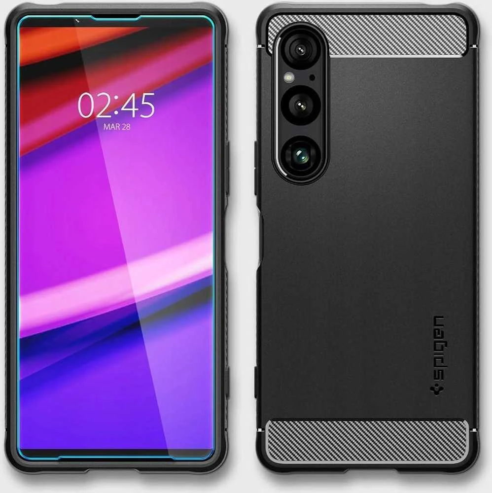„Spigen Glass tR AlignMaster“ 2 vnt. pakuotė – „Sony Xperia 1 VI“