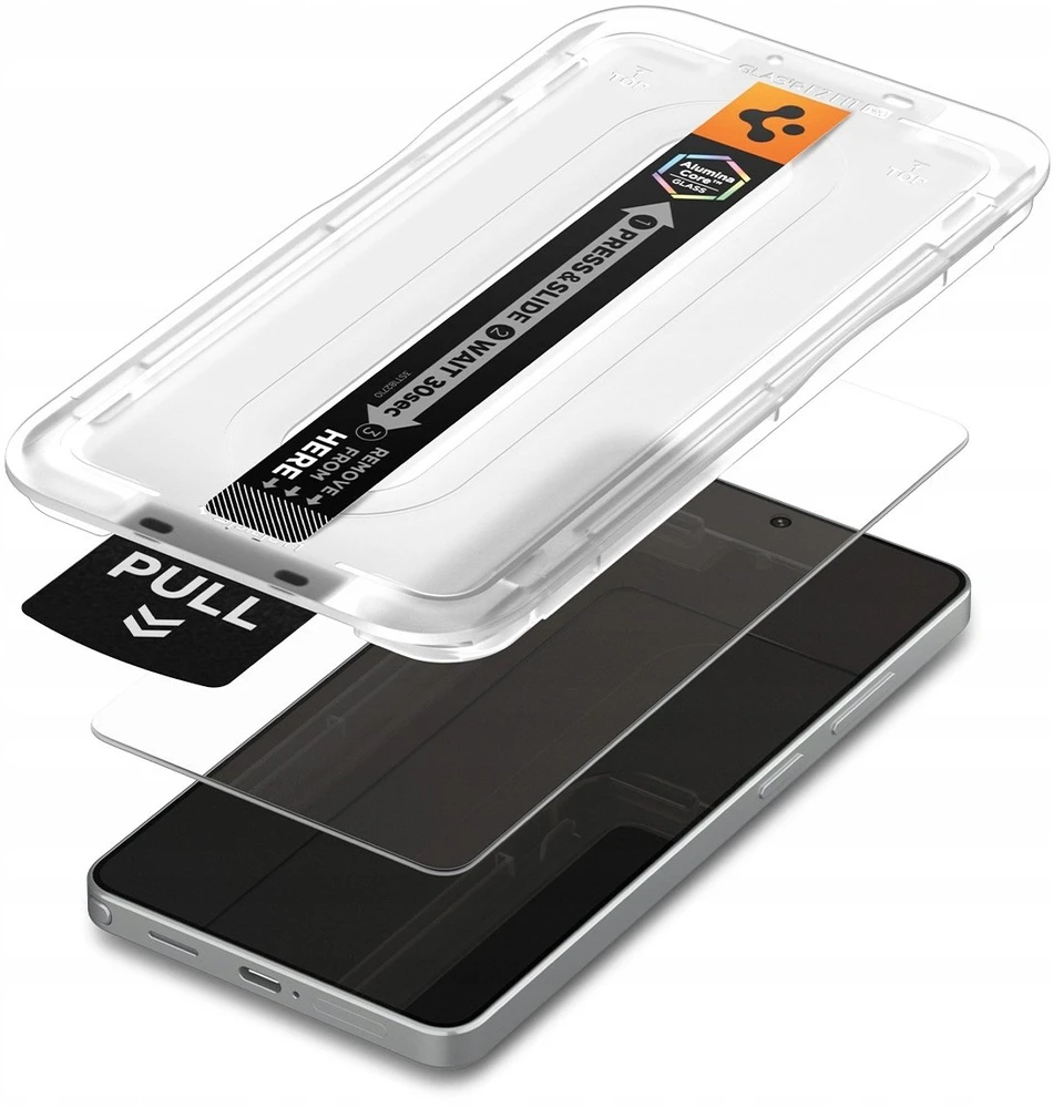 Spigen Glas.tR EZ Fit Pro Anti-Reflection apsauginis stiklas, 2 vnt., skirtas Samsung Galaxy S26 Ultra
