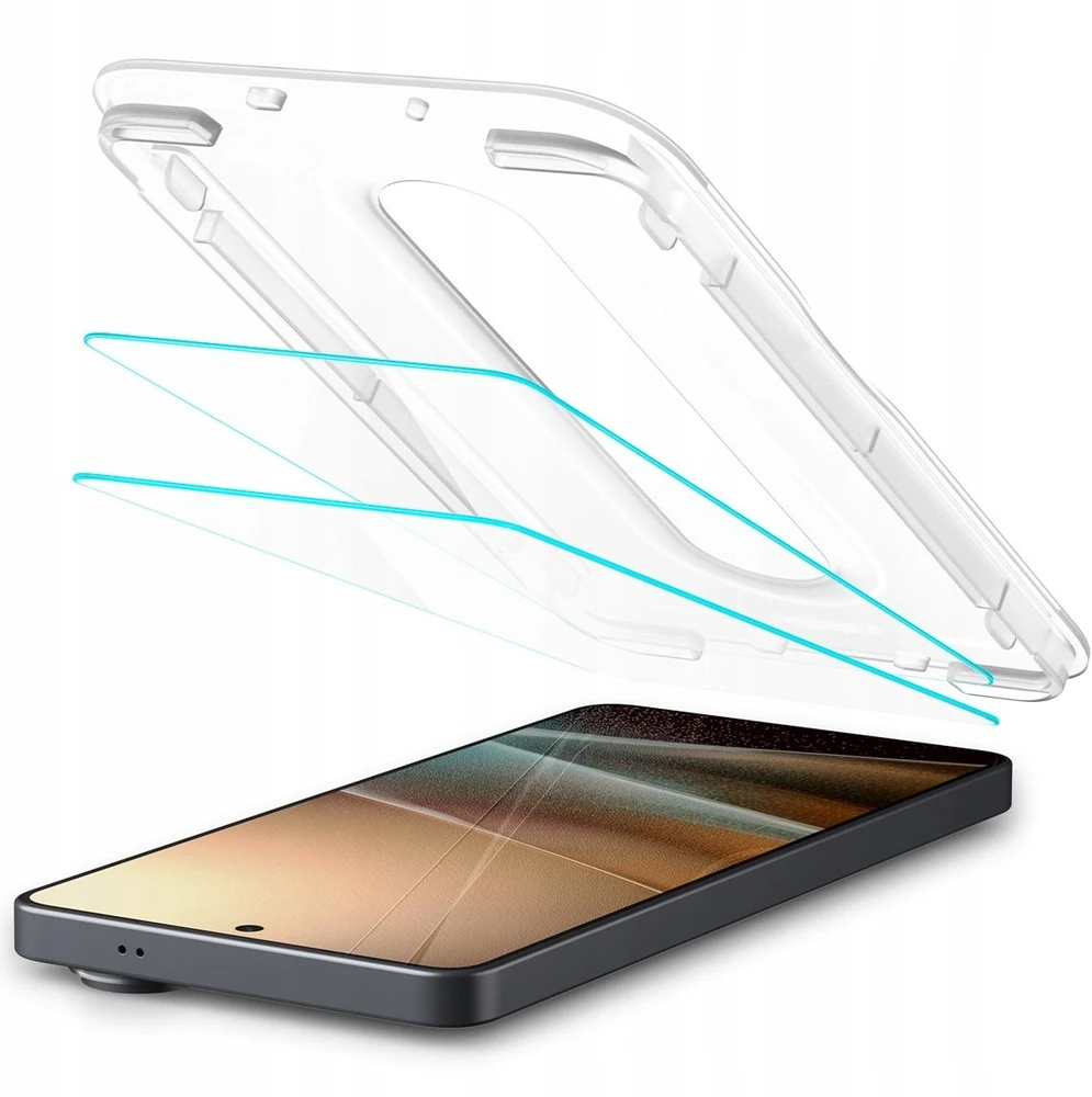 Spigen Glas.tR EZ Fit Pro Anti-Reflection apsauginis stiklas, 2 vnt., skirtas Samsung Galaxy S26 Ultra