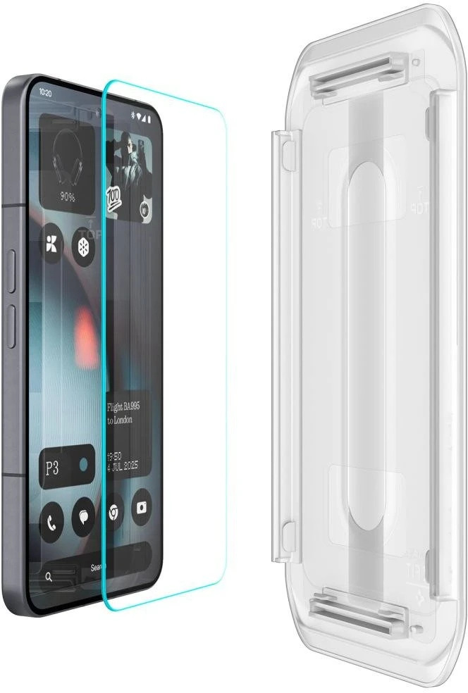 Spigen Glas.TR EZ Fit Apsauginis stiklas 2-pack skirtas Nothing Phone 3 – Skaidrus