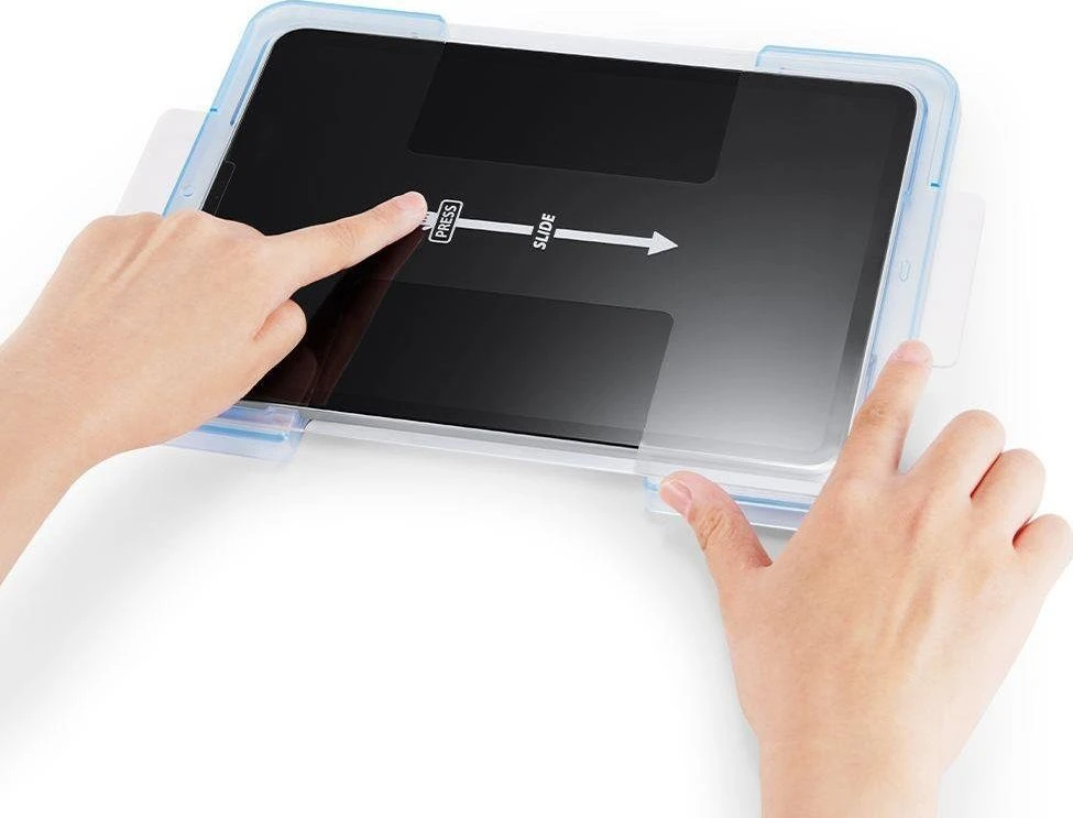Ekrano apsauga Spigen „EZ FIT” iPad Air 4 / 5 / iPad Pro 11 skaidri