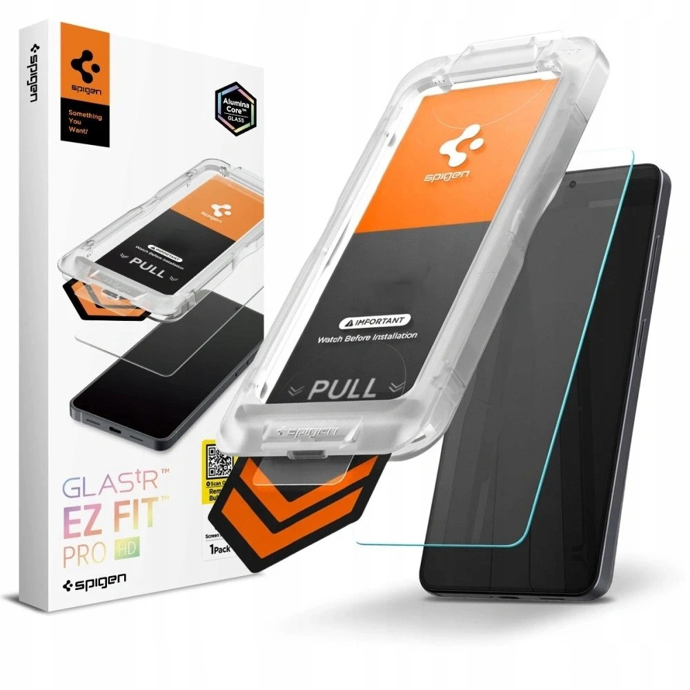 Spigen Glas.Tr Ez Fit Pro HD Apsauginis stiklas skirtas Samsung Galaxy S26