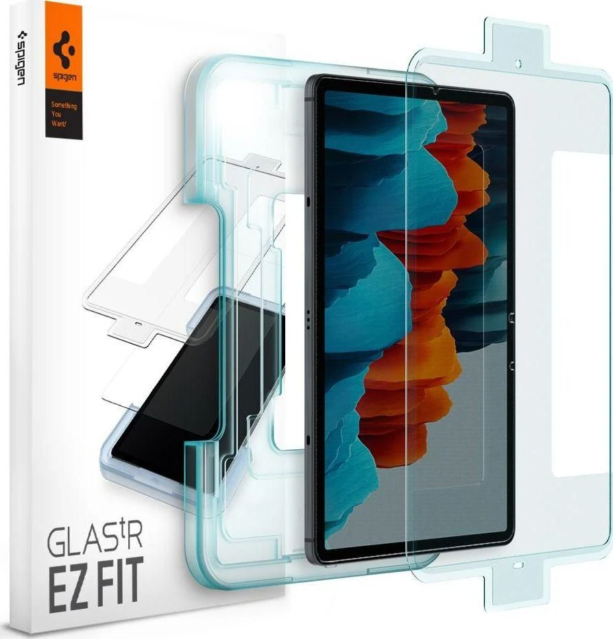 Spigen EZ Fit Glas.tR Slim 1 Pack - Samsung Galaxy Tab S8/S7