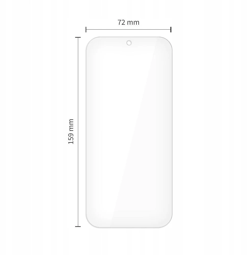 „Tech-Protect Glass Fit+“ 2 grūdinto stiklo pakuotė, skirta „Google Pixel 9 Pro XL / 10 Pro XL“ – skaidri.