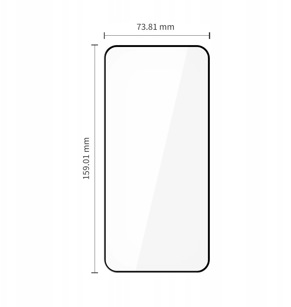 Apsauginis stiklas Tech-Protect GLASS FIT+ 2-pack Xiaomi Redmi Note 15 Pro 5G juodos spalvos