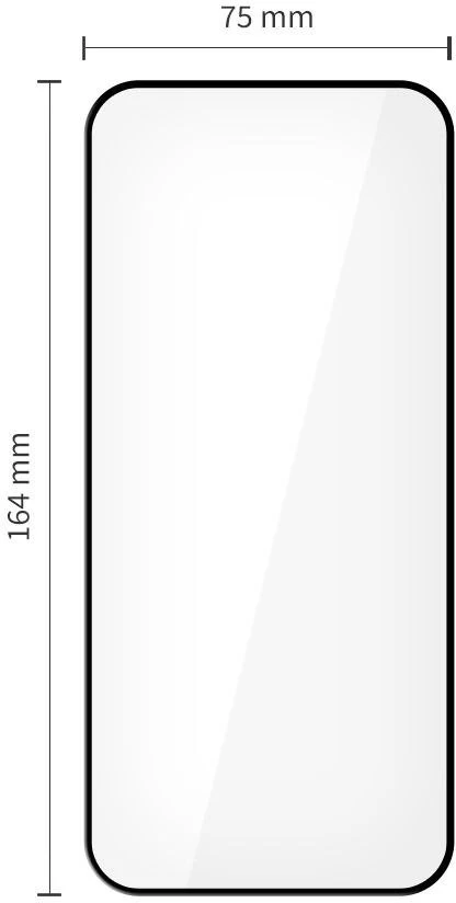 Tech-Protect Glass Fit+ 2-pack apsauginis stiklas skirtas Xiaomi Redmi 15 4G / 5G – juodas