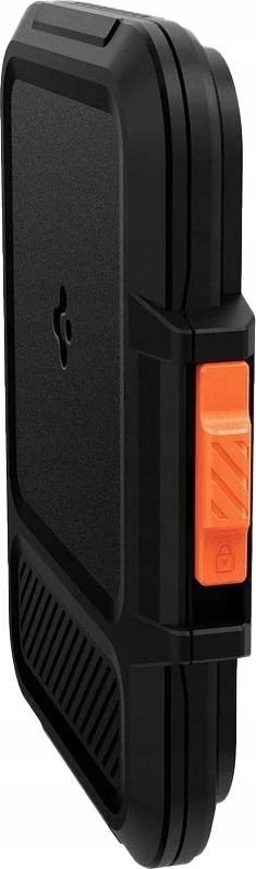 „Spigen iPhone Lock Fit“ piniginė su „MagSafe“ laidu, juoda