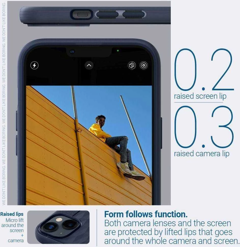 Spigen CASEOLOGY PARALLAX Mag MagSafe Apple iPhone 14 Plus MIDNIGHT dėklas telefonui mėlynos spalvos