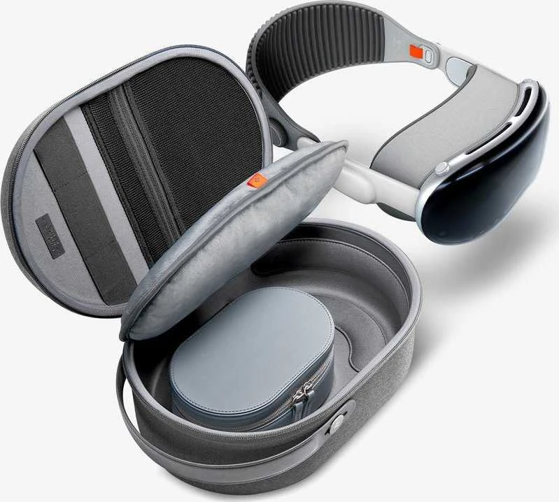 „Spigen Klasden“ dėklas, tamsiai pilkas – „Apple Vision Pro“