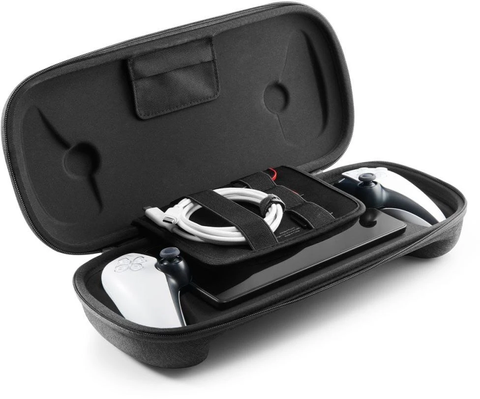 Dėklas Spigen Klasden Pouch, charcoal pilka - Sony PlayStation Portal