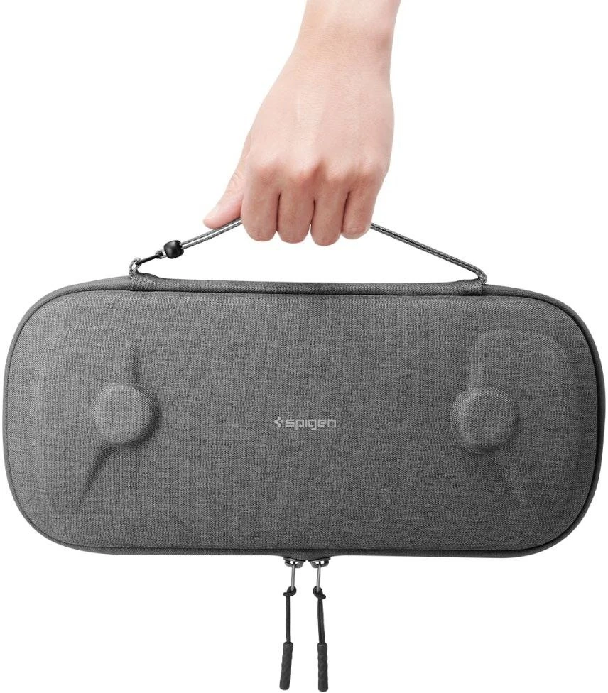 Dėklas Spigen Klasden Pouch, charcoal pilka - Sony PlayStation Portal