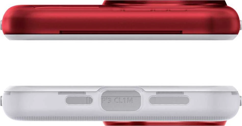 Dėklas Spigen Klasikinis C1 MagSafe, rubinas - iPhone 15 Pro Max