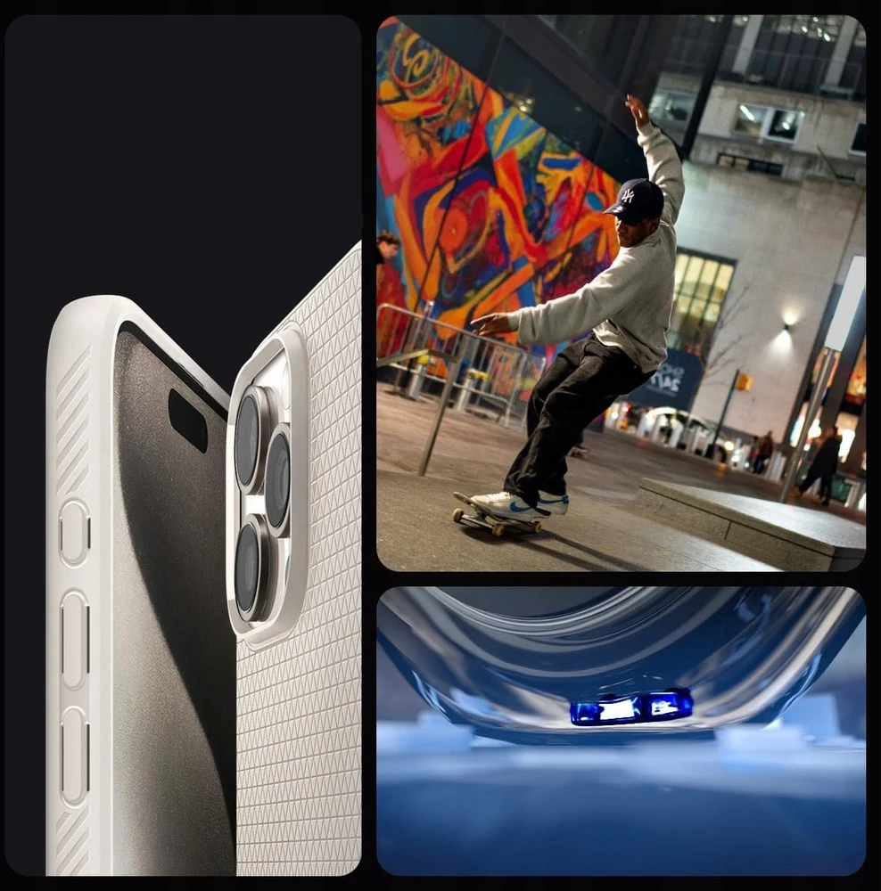 Spigen Liquid Air Apple iPhone 16 Pro – dėklas telefonui žalios spalvos