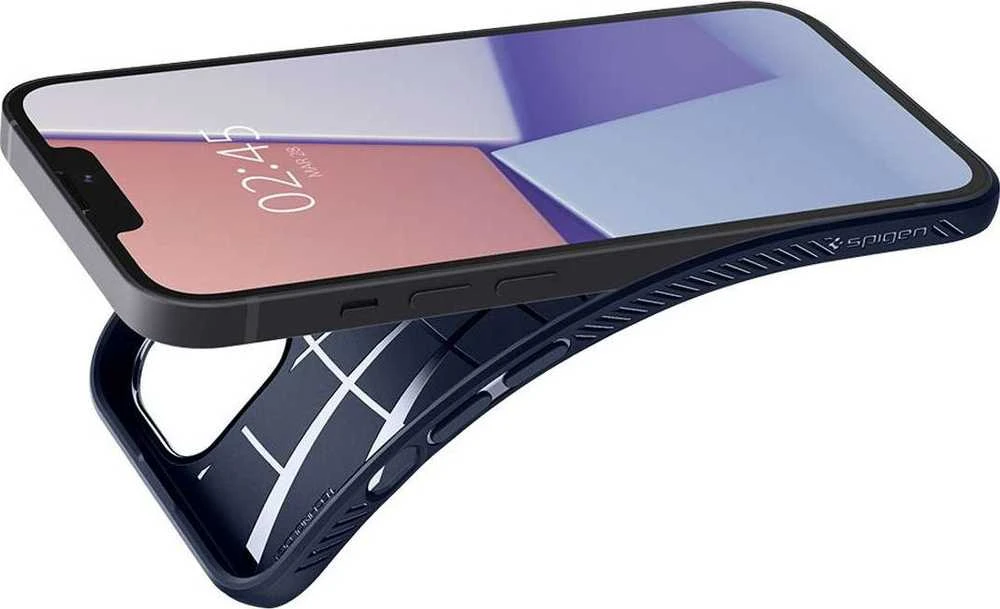 Spigen Liquid Air dėklas skirtas Apple iPhone 13, spalva - Navy Blue