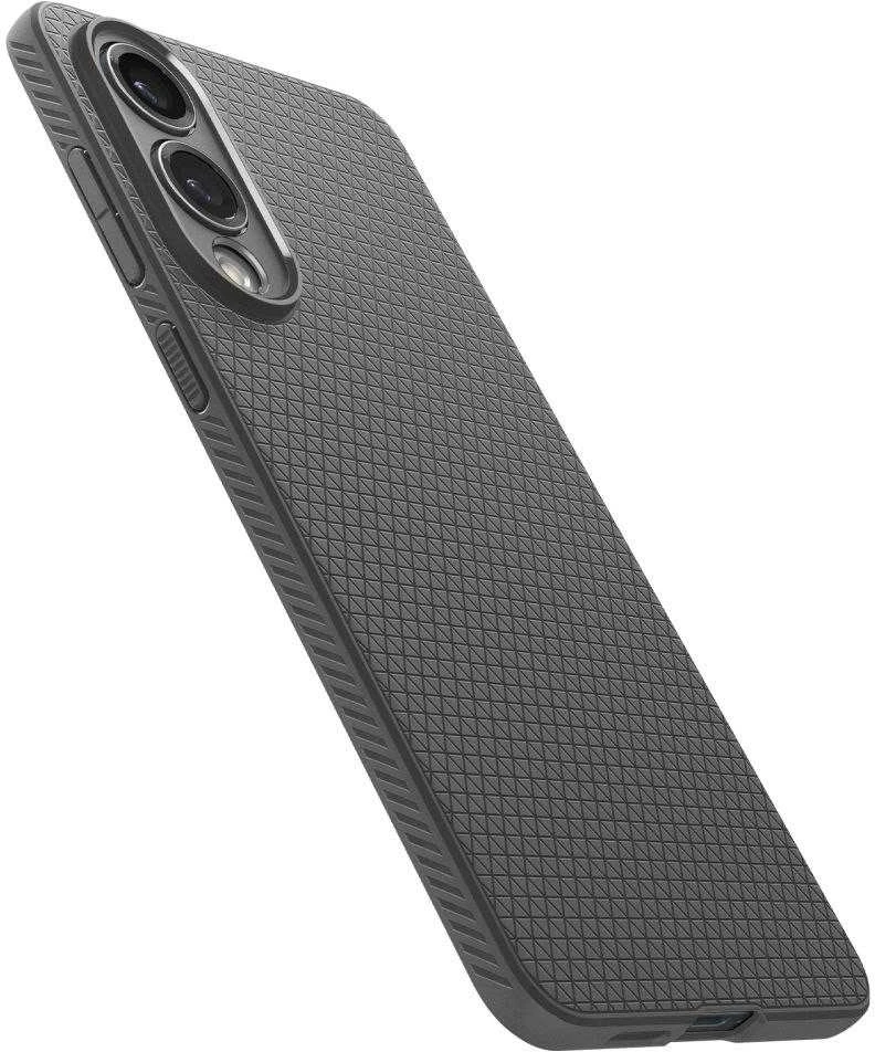 Spigen Liquid Air dėklas skirtas Samsung Galaxy S25 Edge – pilkos spalvos