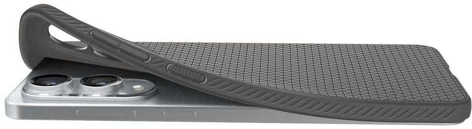Spigen Liquid Air dėklas skirtas Samsung Galaxy S25 Edge – pilkos spalvos