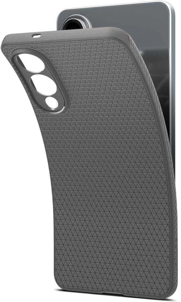 Spigen Liquid Air dėklas skirtas Samsung Galaxy S25 Edge – pilkos spalvos