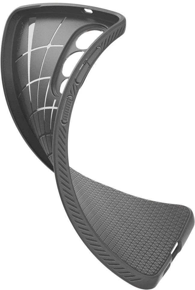 Spigen Liquid Air dėklas skirtas Samsung Galaxy S25 Edge – pilkos spalvos