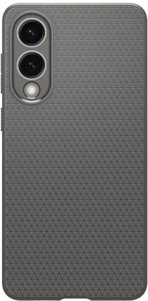 Spigen Liquid Air dėklas skirtas Samsung Galaxy S25 Edge – pilkos spalvos