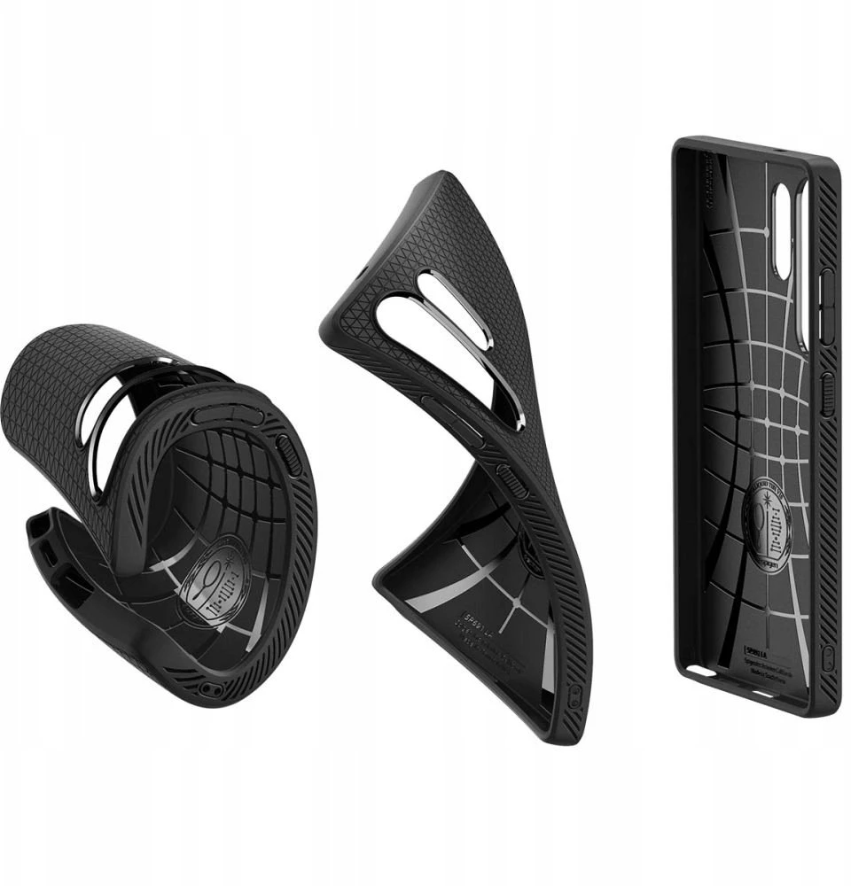 Spigen Liquid Air dėklas skirtas Samsung Galaxy S26 Ultra – juodos spalvos