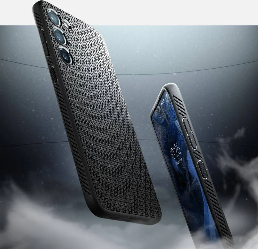 Spigen Liquid Air dėklas skirtas Samsung Galaxy S23, spalva - Matte Black