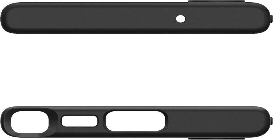 Spigen Liquid Air dėklas skirtas Samsung Galaxy S23 Ultra, spalva - Matte Black