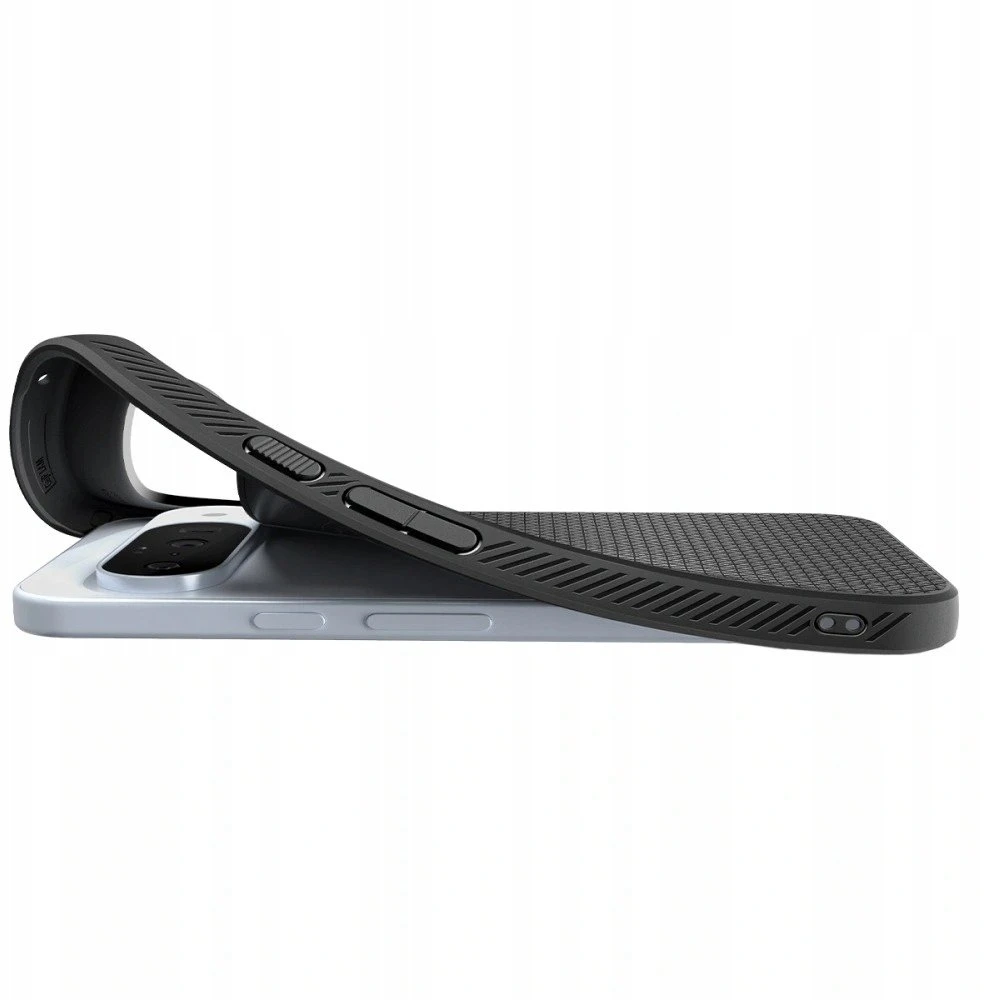 Spigen Liquid Air Mag MagSafe dėklas skirtas Samsung Galaxy S26 – juodos spalvos