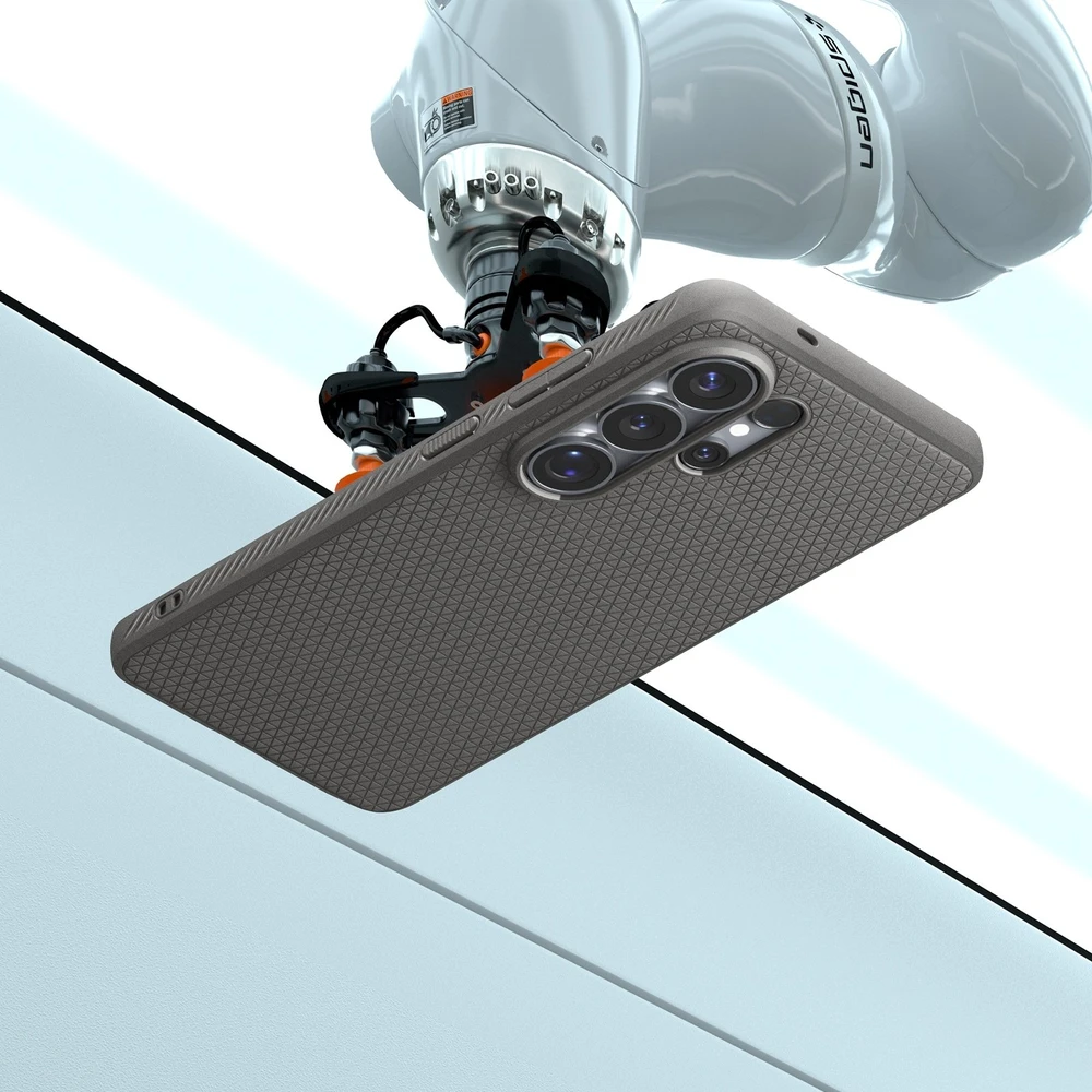 Spigen Liquid Air Mag MagSafe dėklas skirtas Samsung Galaxy S26 Ultra – pilkos spalvos