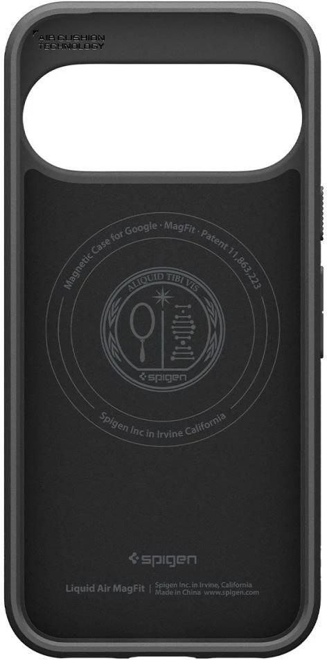 Dėklas SPIGEN LIQUID AIR MAG MAGSAFE GOOGLE PIXEL 11 PRO XL MATINIS Juodas