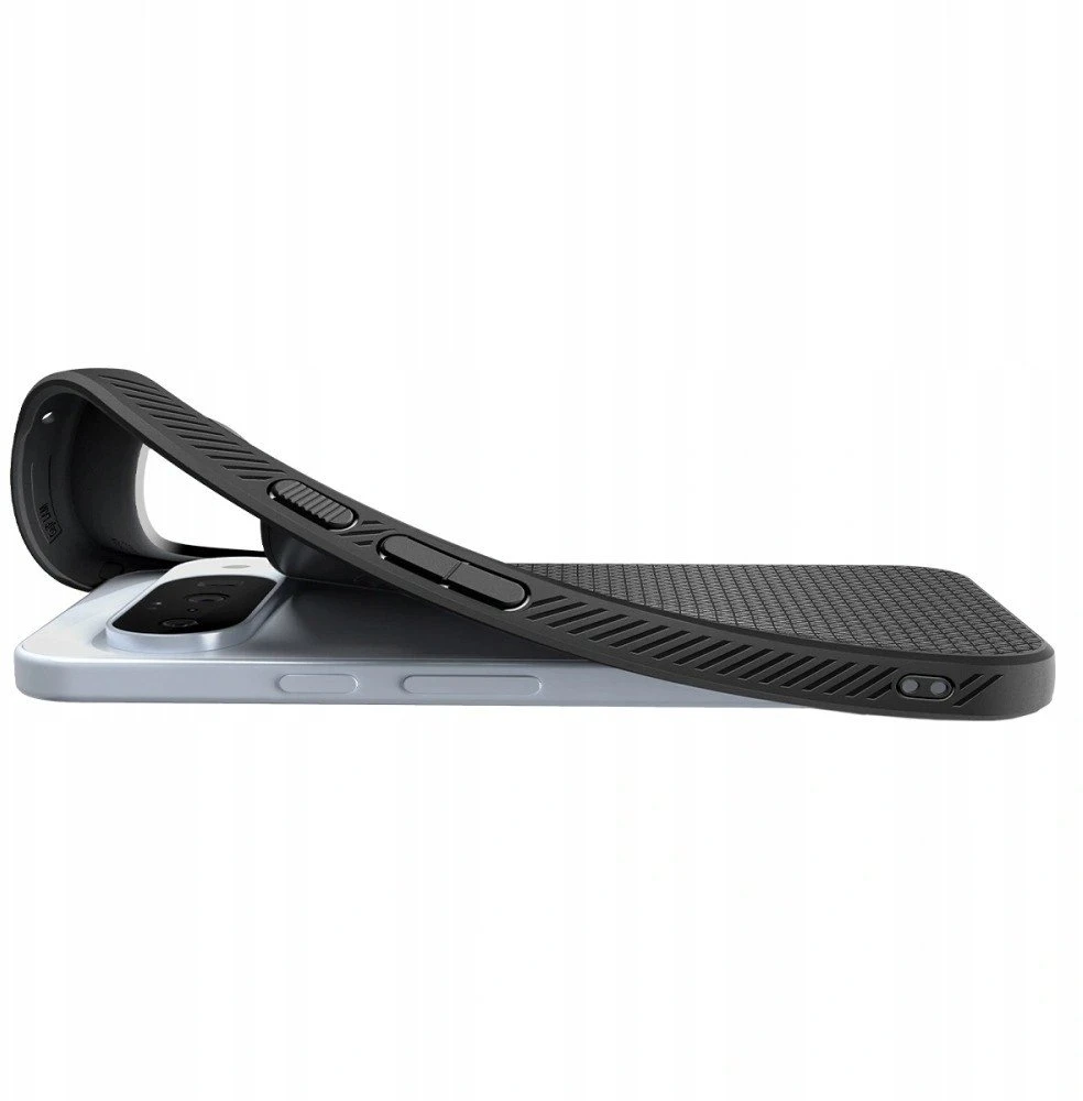 Spigen Liquid Air Mag MagSafe dėklas skirtas Google Pixel 10 / 10 Pro – matinis juodos spalvos