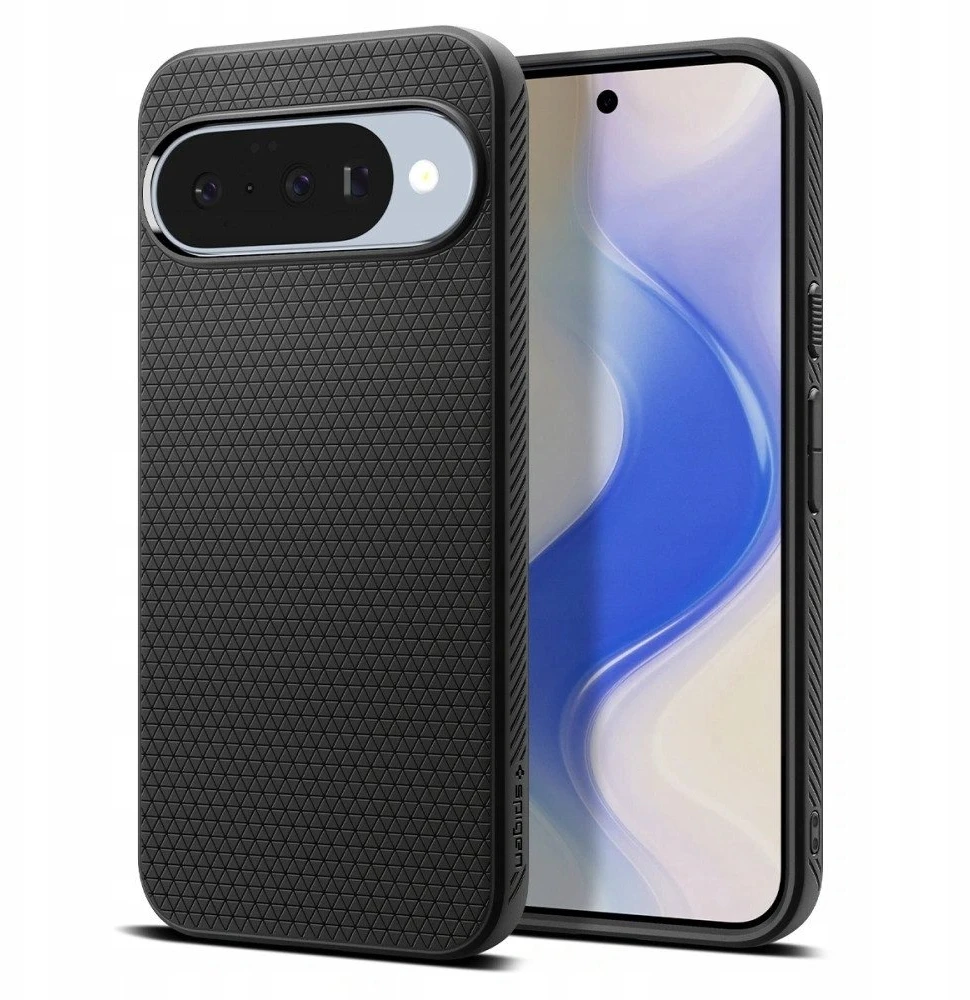 Spigen Liquid Air Mag MagSafe dėklas skirtas Google Pixel 10 / 10 Pro – matinis juodos spalvos