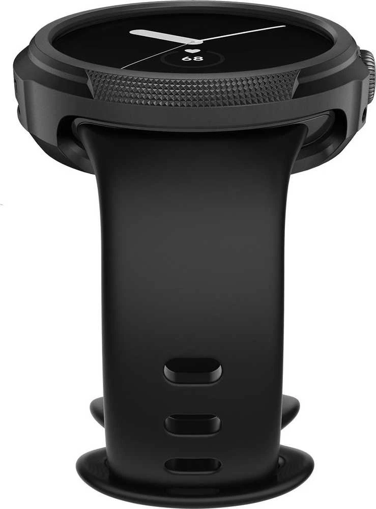 Spigen Liquid Air, matte juodas - Google Pixel Watch 3/2/1