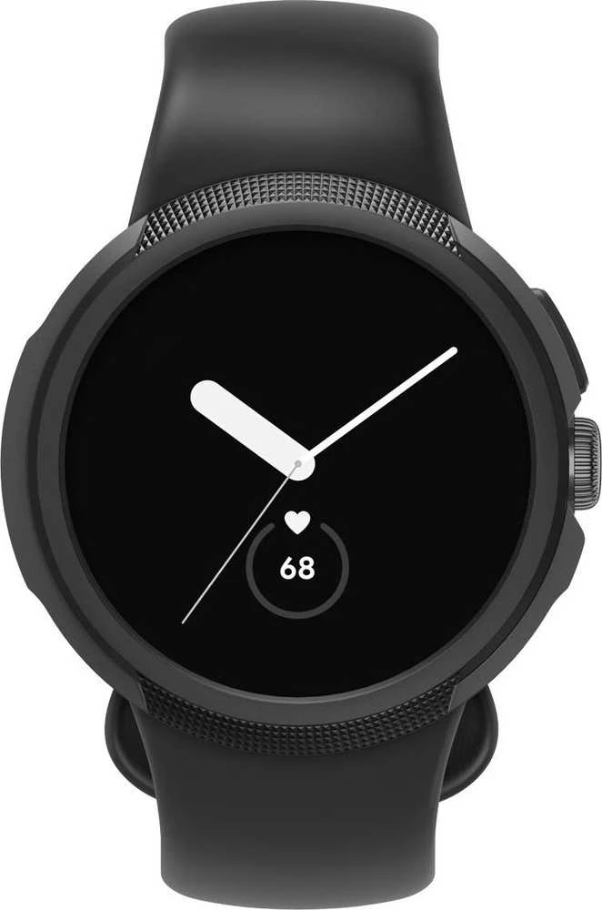 Spigen Liquid Air, matte juodas - Google Pixel Watch 3/2/1
