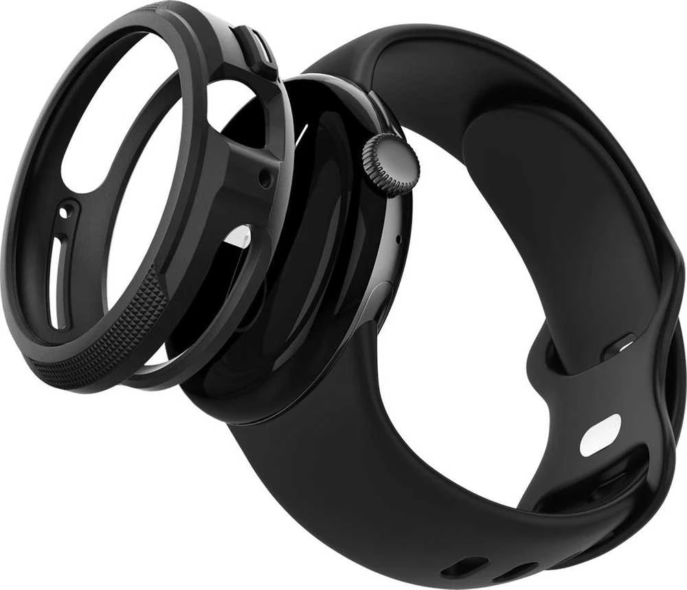Spigen Liquid Air, matte juodas - Google Pixel Watch 3/2/1