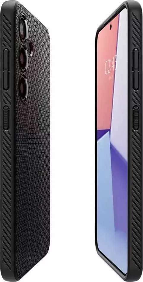 Spigen Liquid Air dėklas skirtas Samsung Galaxy S24, spalva - Matte Black