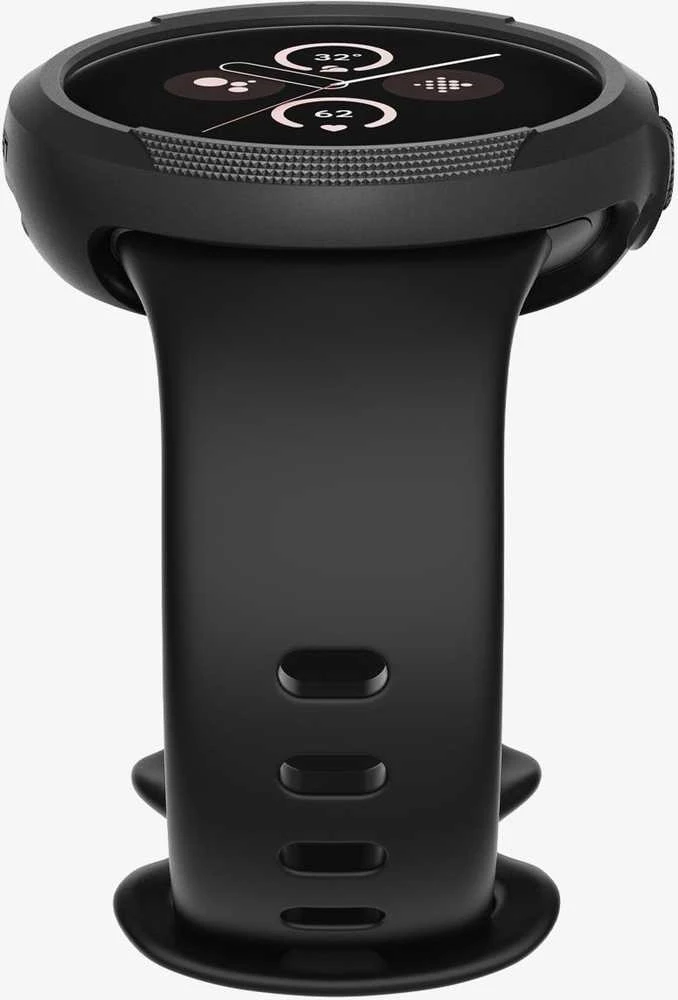 „Spigen Liquid Air“, matinis juodas - „Google Pixel Watch 3“ (45 mm)