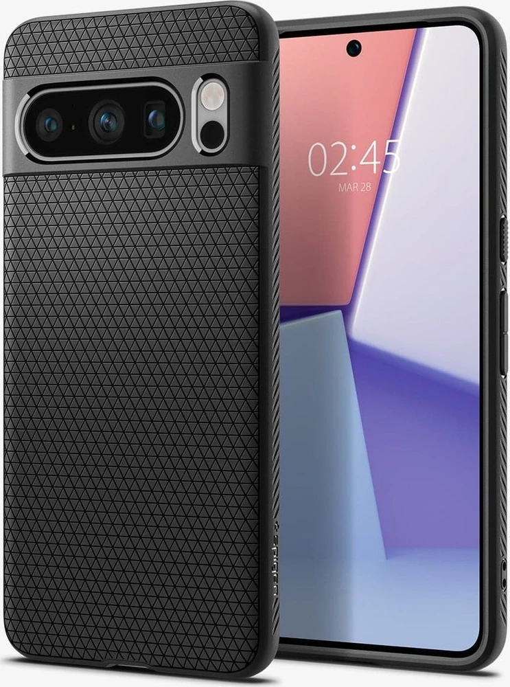 Spigen Liquid Air dėklas skirtas Google Pixel 8 Pro, spalva - Matte Black
