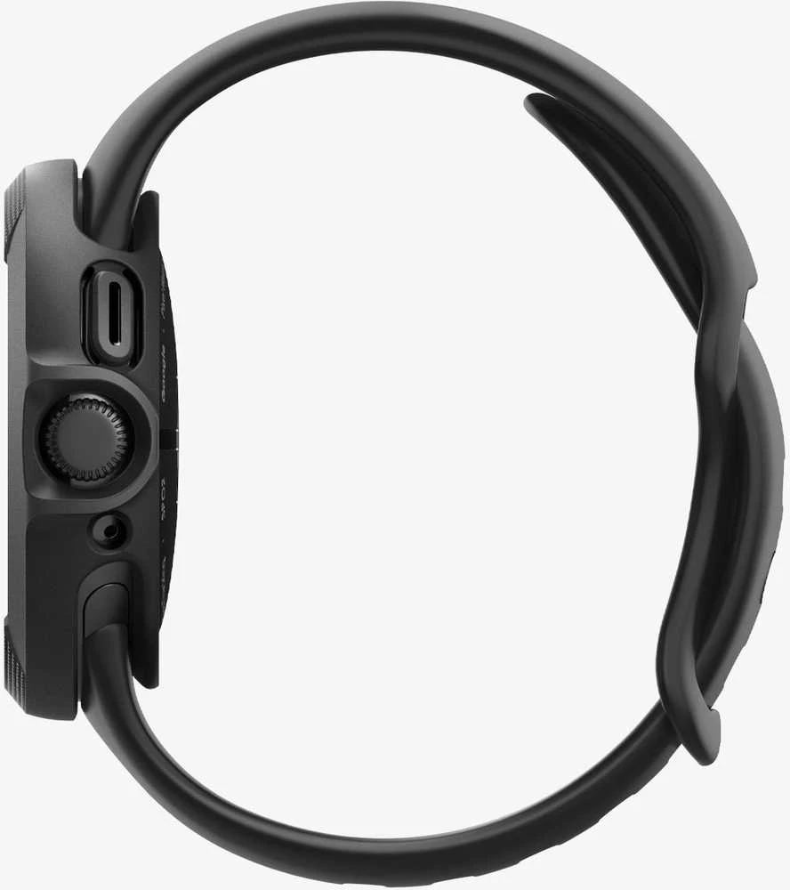 „Spigen Liquid Air“, matinis juodas - „Google Pixel Watch 3“ (45 mm)