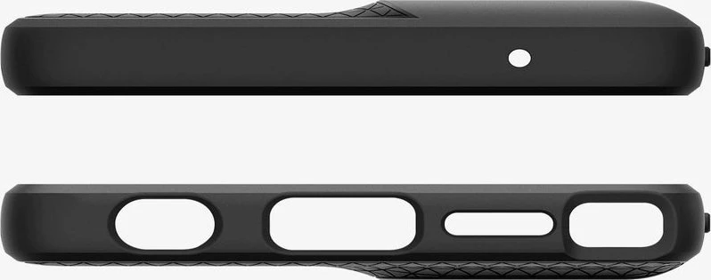 Dėklas Spigen Liquid Air, matte juodas - Motorola Moto G Stylus 5G 2024
