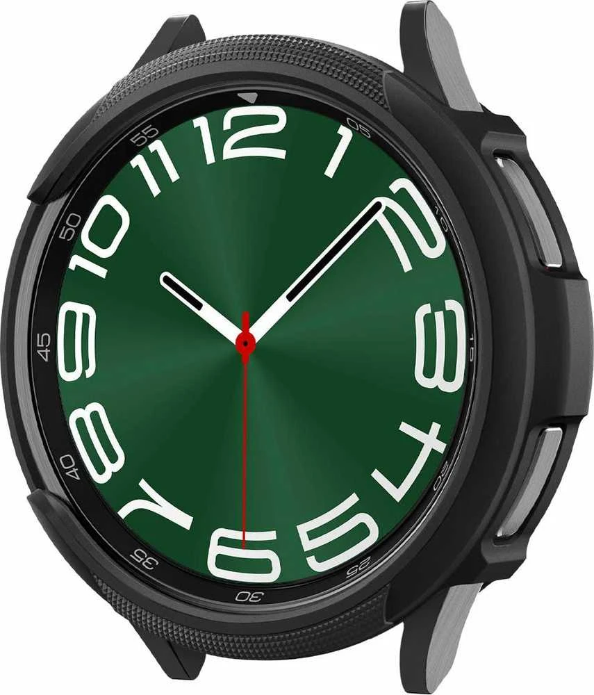 „Spigen Liquid Air®“ dėklas, skirtas „Samsung Galaxy Watch 6 Classic“ 47 mm (juodas)
