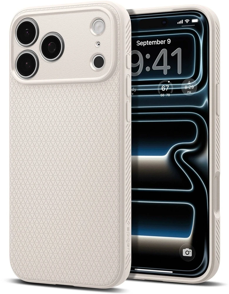 Dėklas Spigen Liquid Air Case for iPhone 18 Pro Max / 17 Pro Max - Titanium