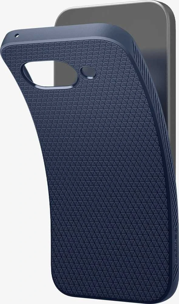 Dėklas Spigen Liquid Air, navy mėlynas - Google Pixel 9a