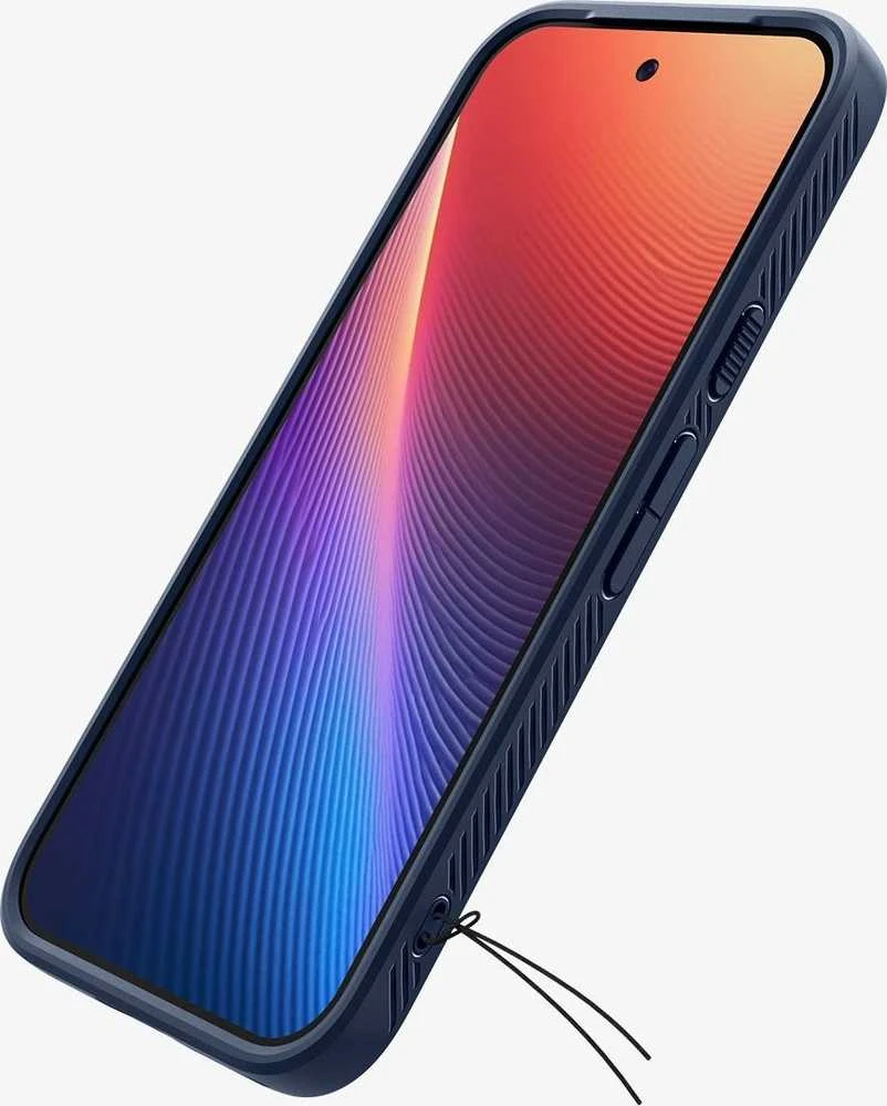 Dėklas Spigen Liquid Air, navy mėlynas - Google Pixel 9a