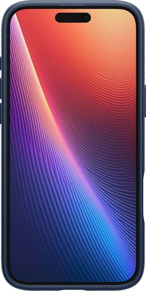 Dėklas Spigen Liquid Air, navy mėlynas - iPhone 16 Plus
