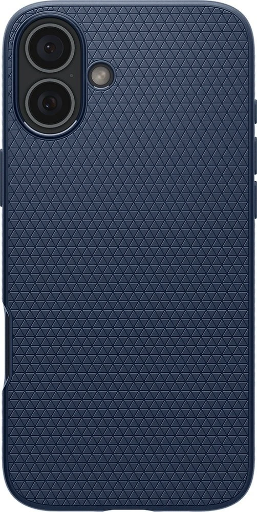 Dėklas Spigen Liquid Air, navy mėlynas - iPhone 16 Plus