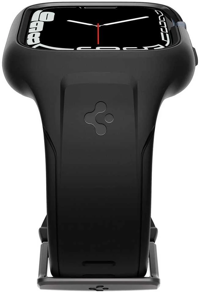 Spigen Liquid Air Pro, juodas - Apple Watch 9/8/7 41mm