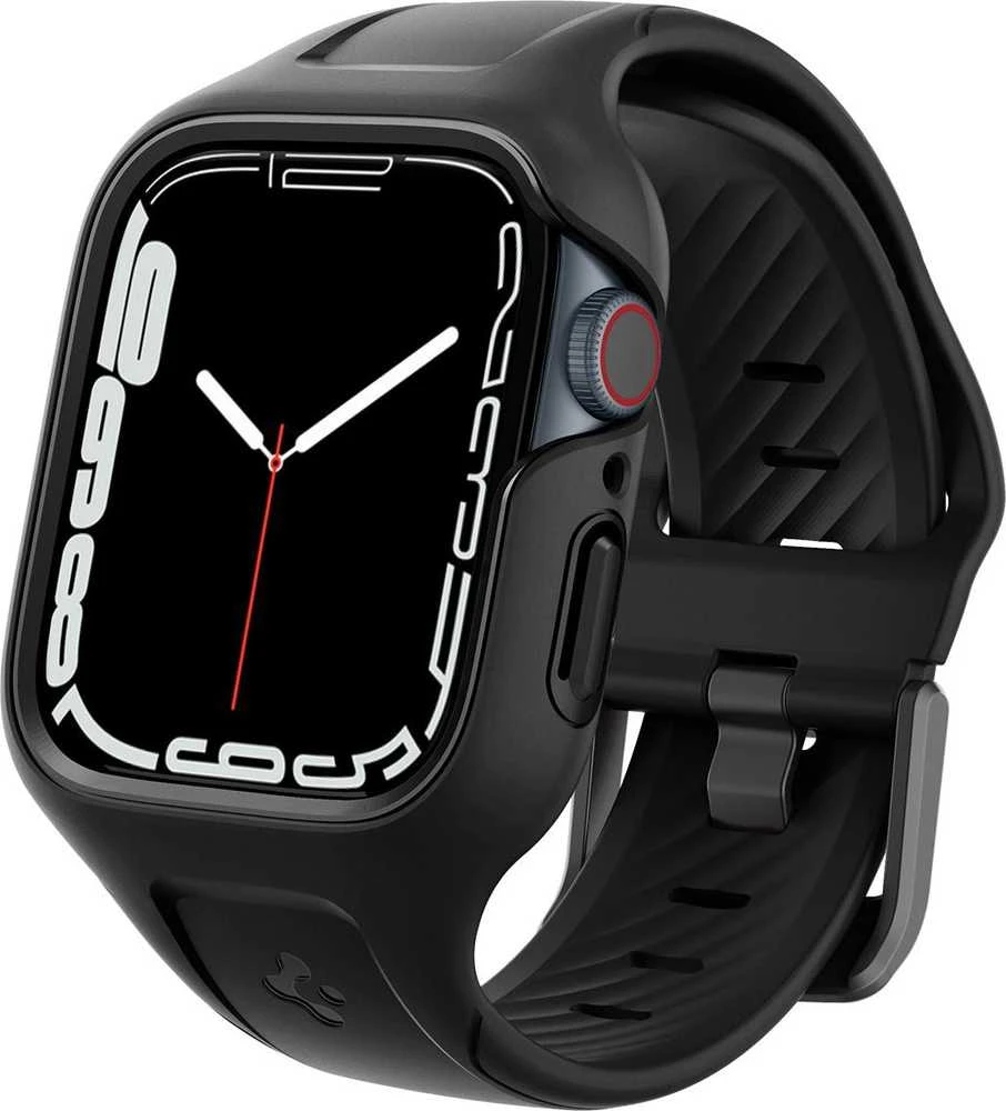 Spigen Liquid Air Pro, juodas - Apple Watch 9/8/7 41mm