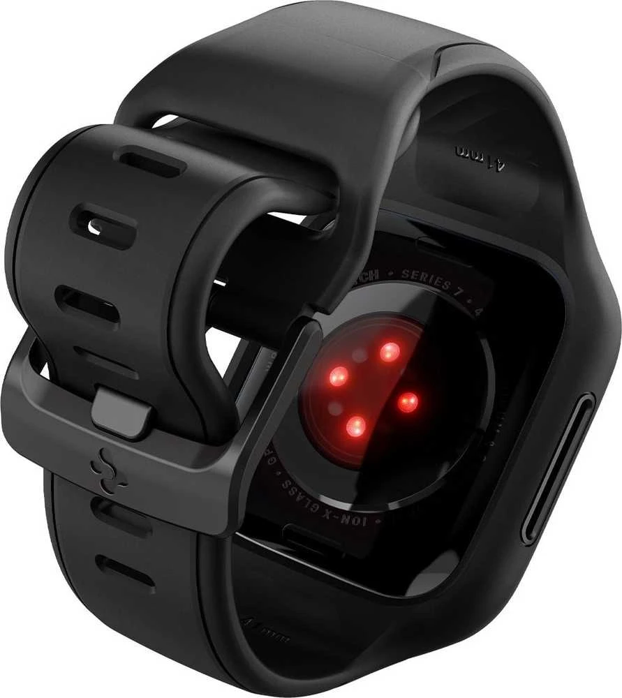 Spigen Liquid Air Pro, juodas - Apple Watch 9/8/7 41mm