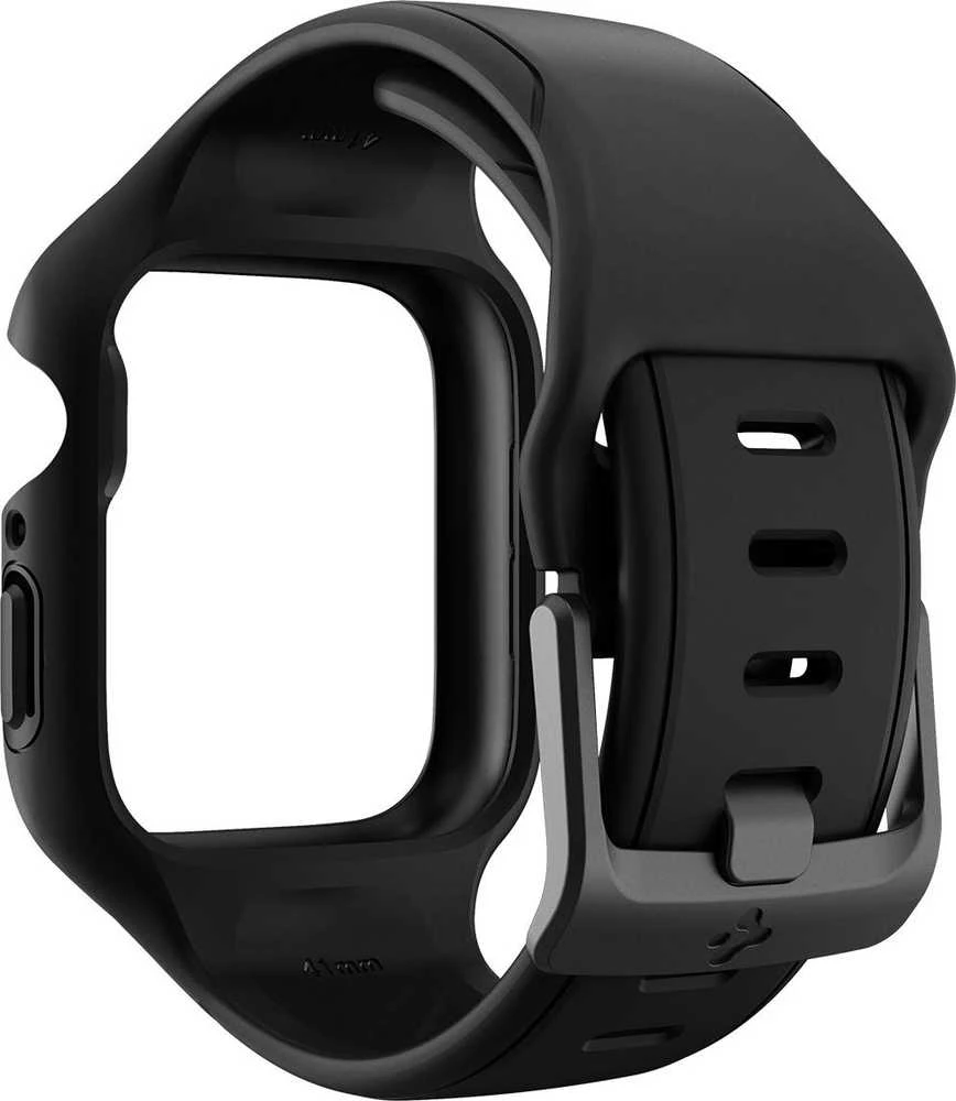 Spigen Liquid Air Pro, juodas - Apple Watch 9/8/7 41mm