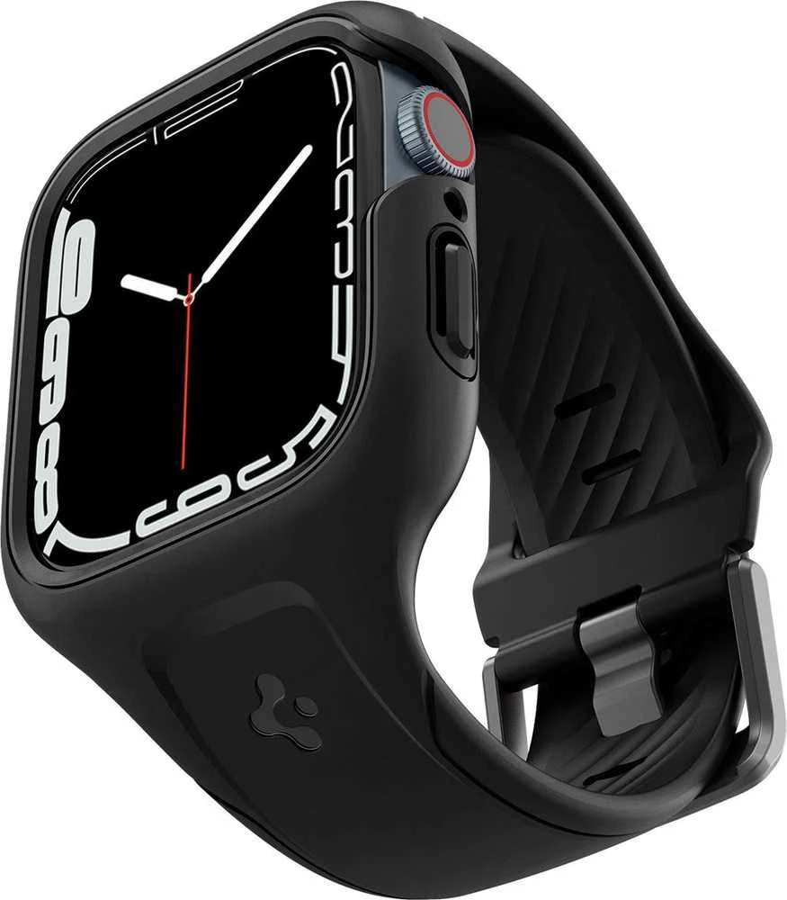 Spigen Liquid Air Pro, juodas - Apple Watch 9/8/7 41mm
